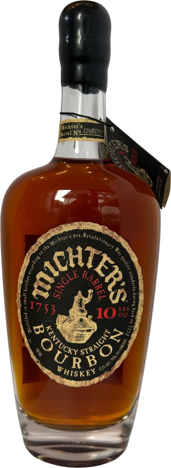 Michter's 10-year-old Single Barrel