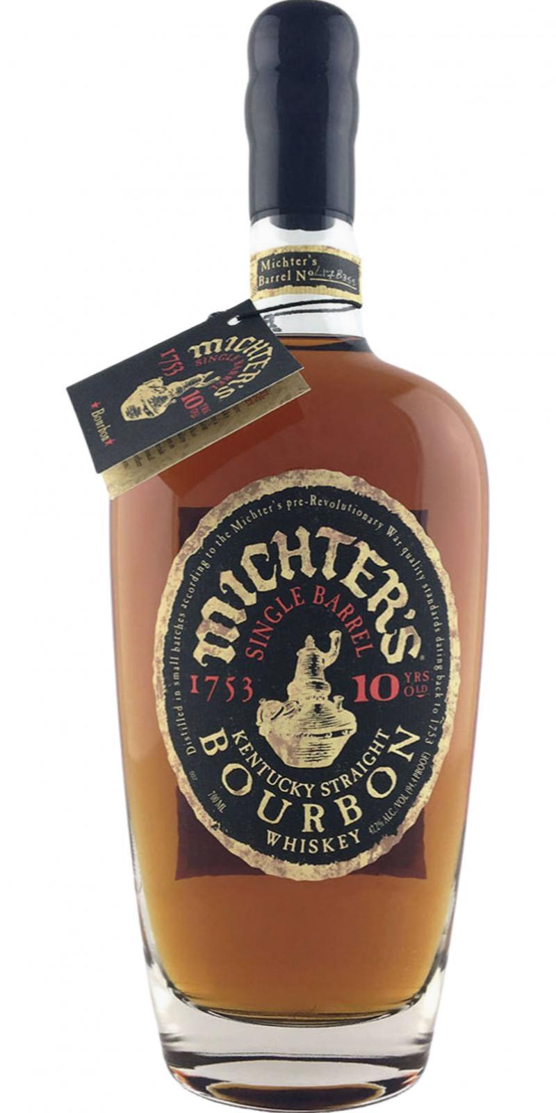 Michter's 10-year-old Single Barrel Bourbon
