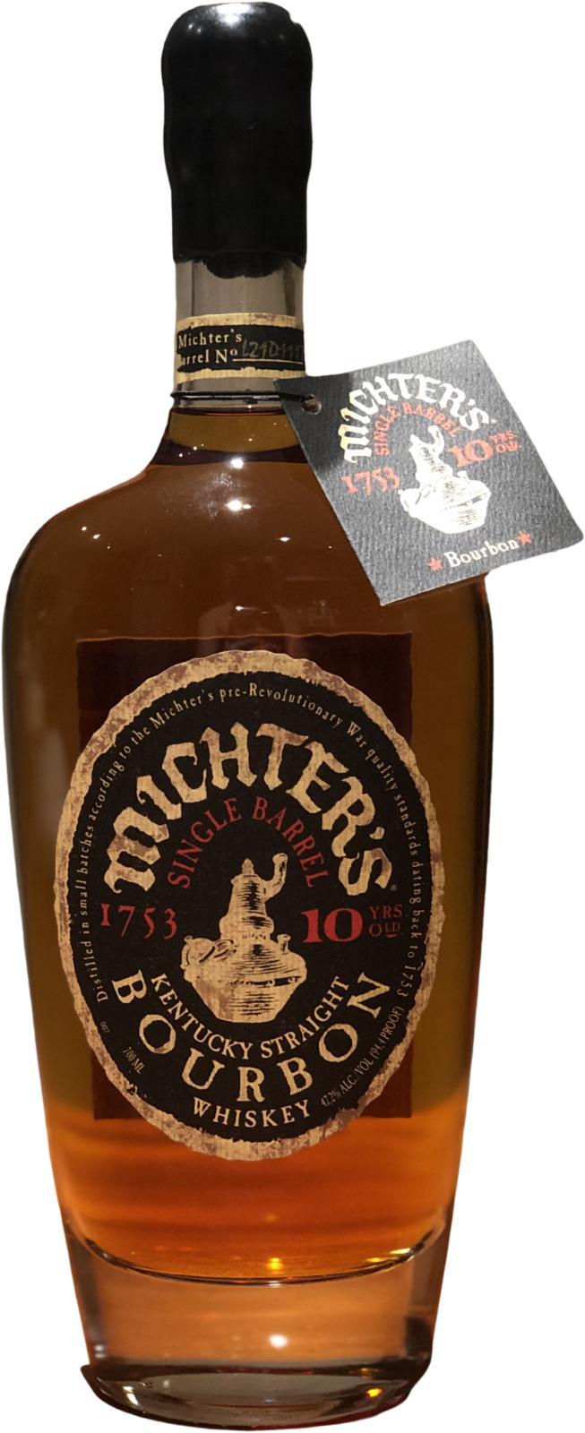 Michter's 10-year-old Single Barrel Bourbon