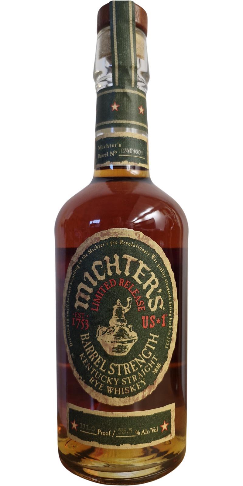 Michter's US*1 Barrel Strength