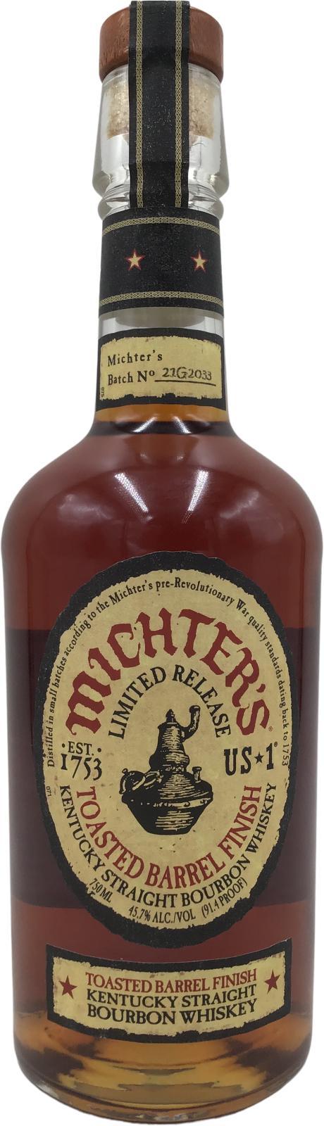 Michter's US*1 Kentucky Straight Bourbon Whiskey Toasted Barrel Finish
