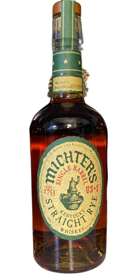 Michter's US*1 Single Barrel Kentucky Straight Rye Whiskey