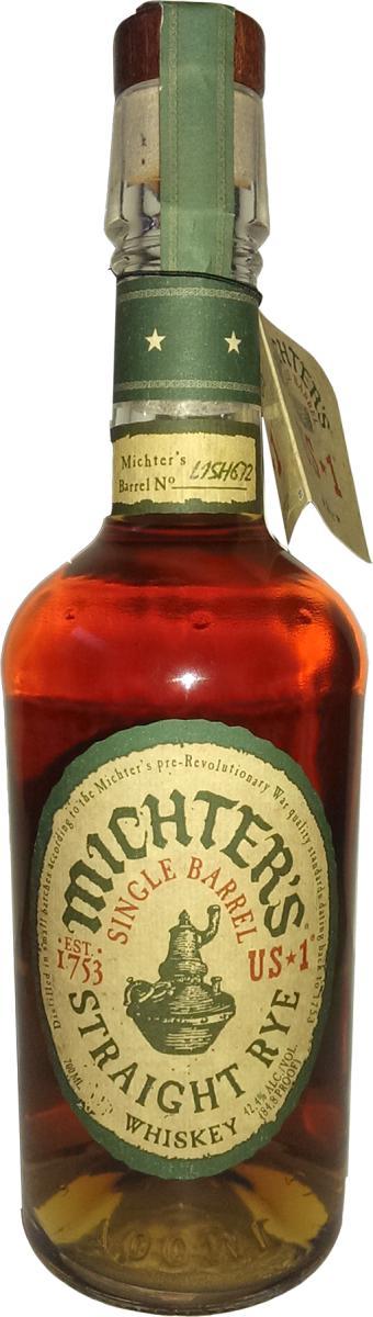 Michter's US*1 Single Barrel Straight Rye