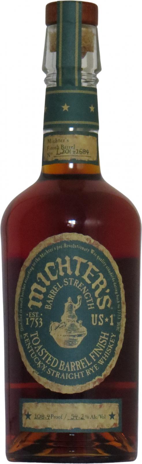 Michter's US*1 Toasted Barrel Finish Rye