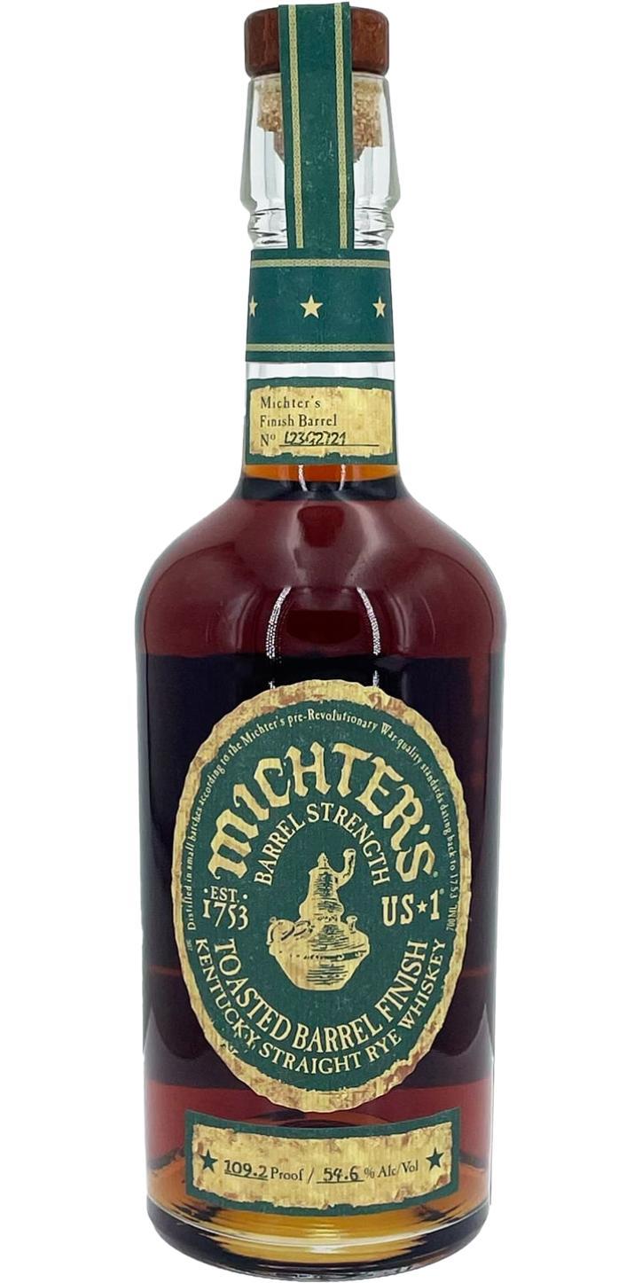 Michter's US*1 Toasted Barrel Finish Rye Limited Release