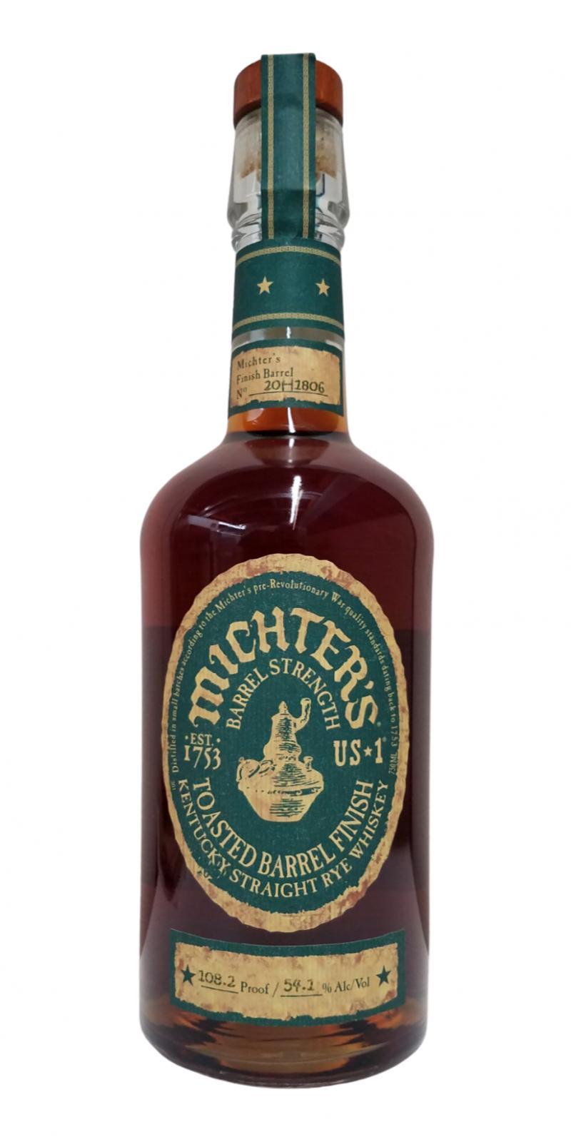Michter's US*1 Toasted Barrel Finish Rye