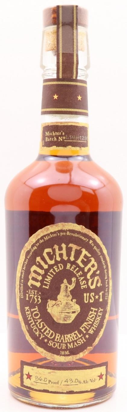 Michter's US*1 Toasted Barrel Finish Sour Mash Limited Release