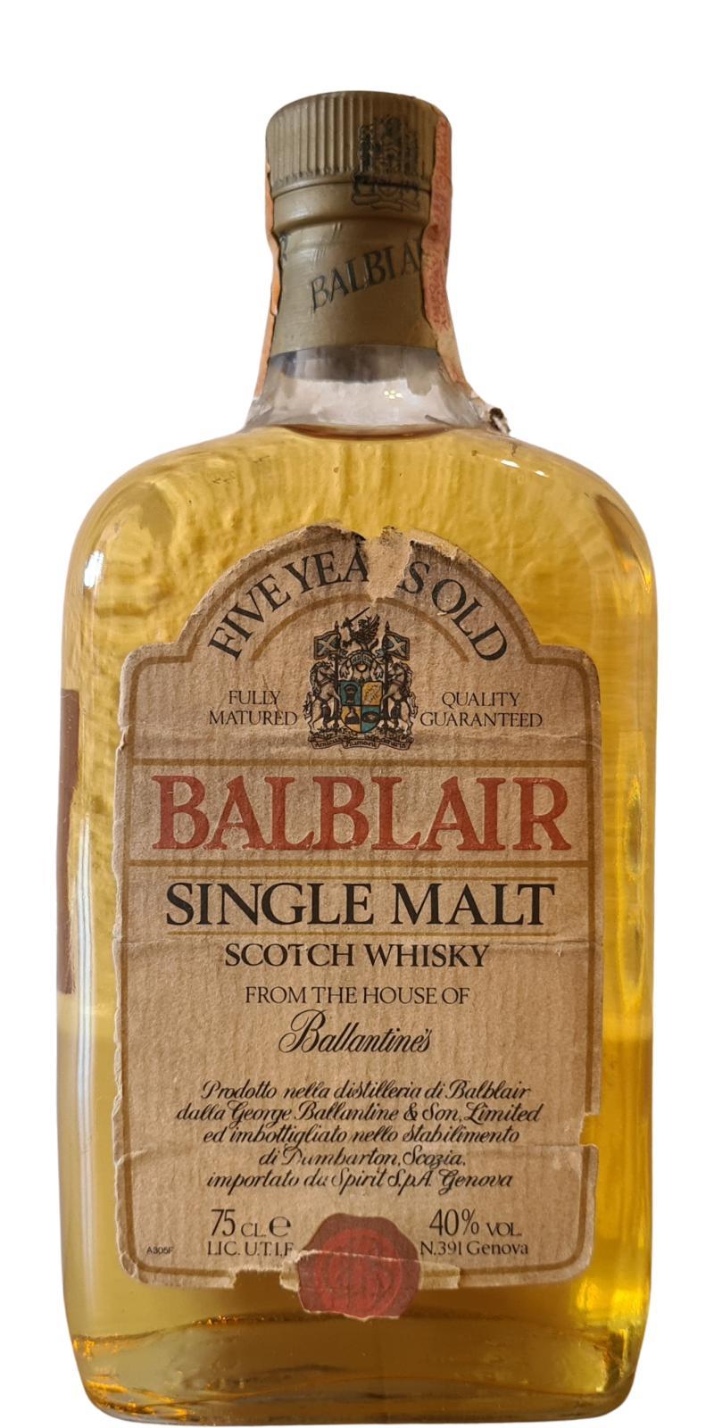 Balblair 05-year-old Single Malt
