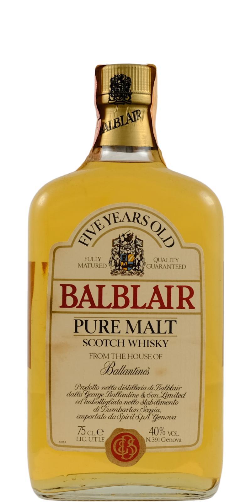 Balblair 05-year-old Pure Malt