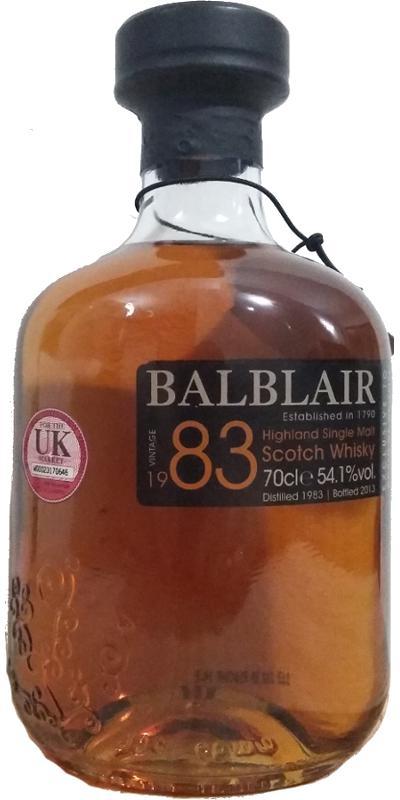 Balblair 1983 Single Cask