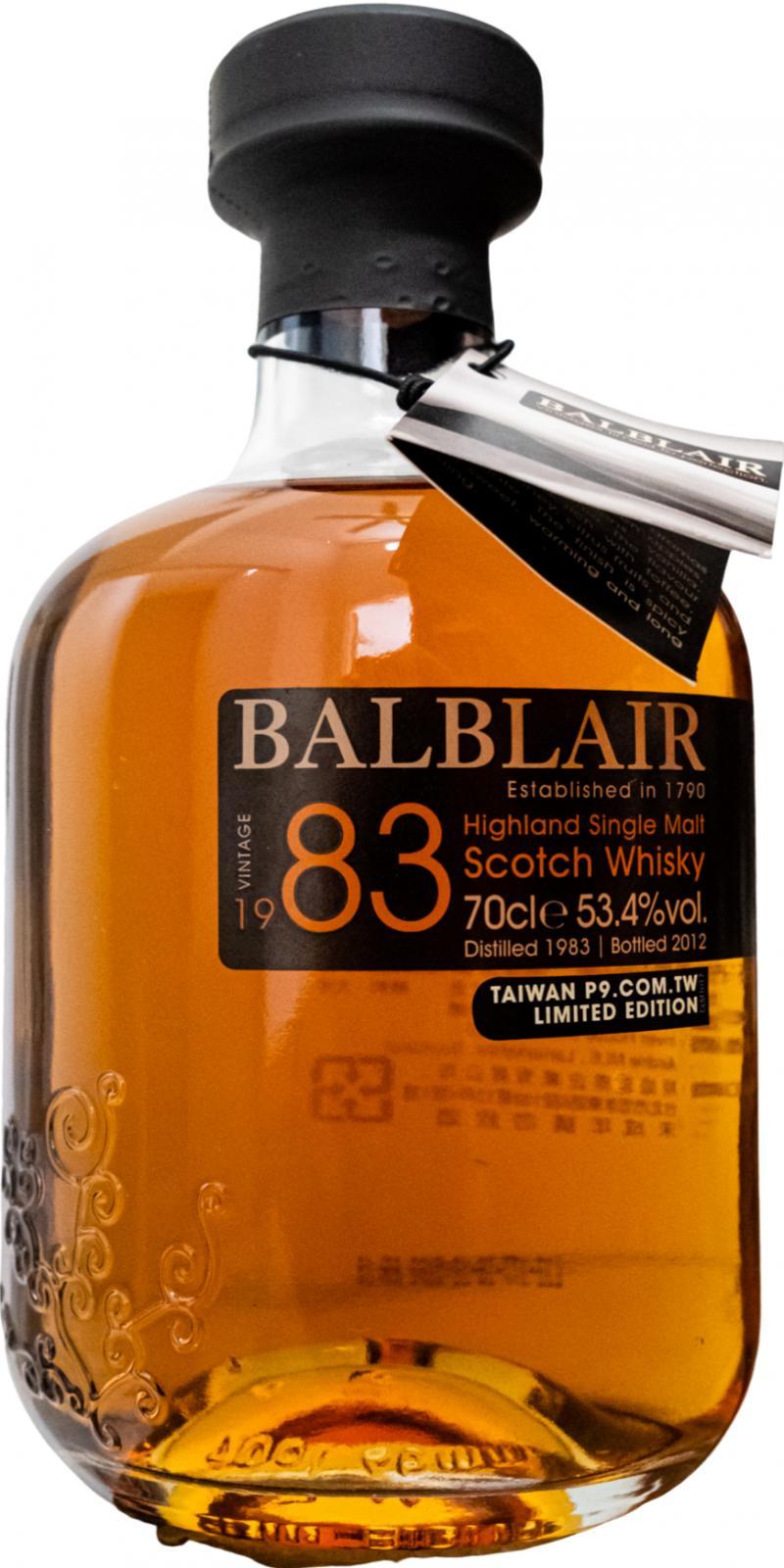 Balblair 1983 Single Cask