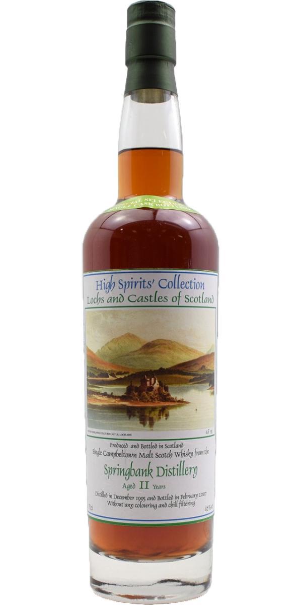 Springbank 1995 HSC Lochs and Castles of Scotland