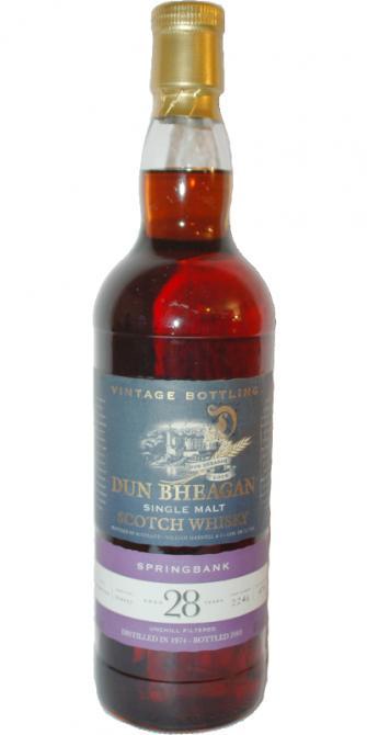 Springbank 1974 IM Dun Bheagan