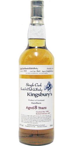 Hazelburn 1998 Kb Single Cask