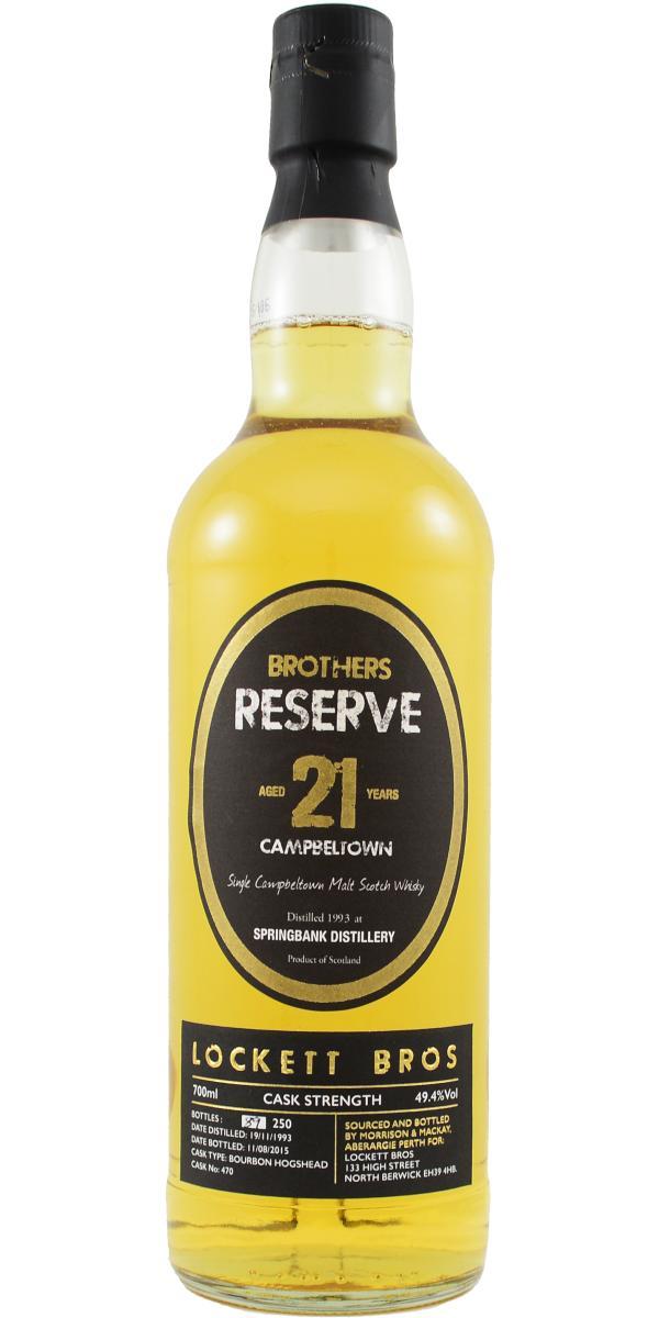 Springbank 1993 LoB Brothers Reserve