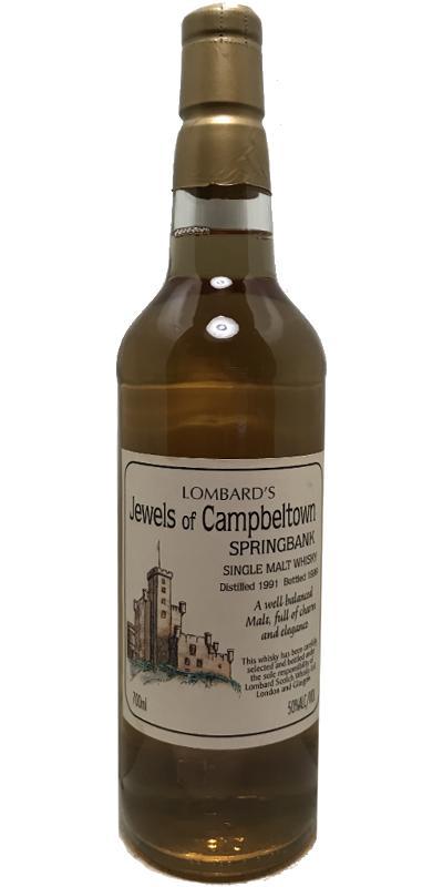 Springbank 1991 Lb Jewels of Campbeltown