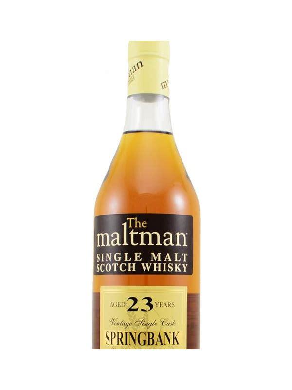 Springbank 1992 MBl The Maltman