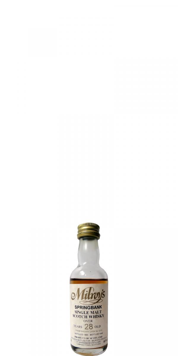 Springbank 1965 Soh Miniature