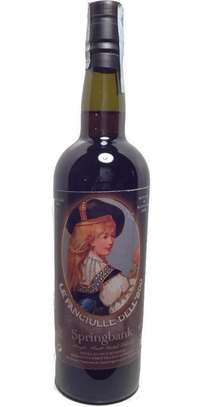 Springbank 1991 MI Le Fanciulle dell'800 Series