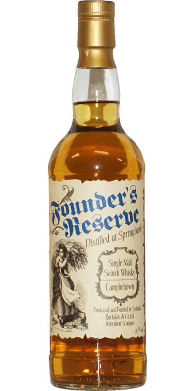 Springbank Founder's Reserve RC