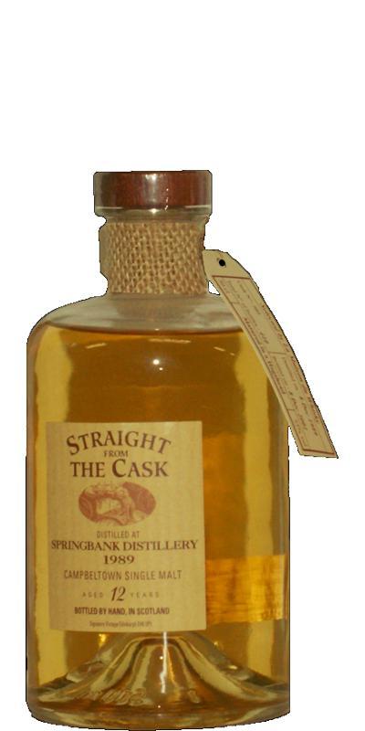 Springbank 1989 SV Straight from the Cask