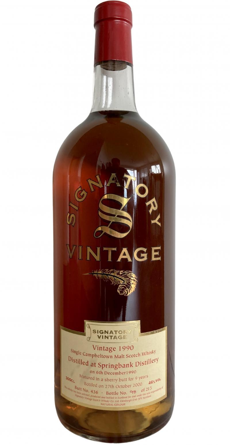 Springbank 1990 SV Vintage Collection