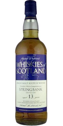 Springbank 1996 SMD Whiskies of Scotland