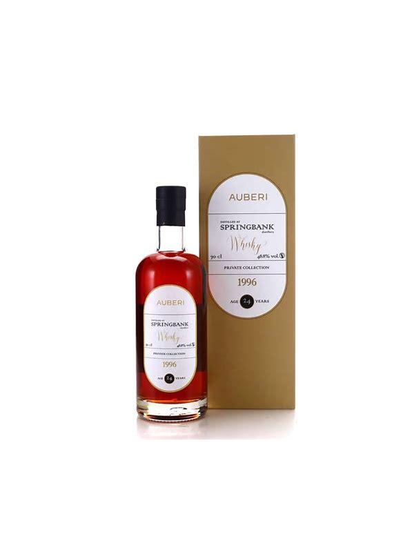 Springbank 1996 TAA Auberi - Private Collection