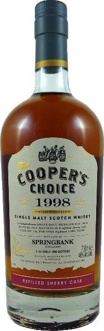 Springbank 1998 VM The Cooper's Choice