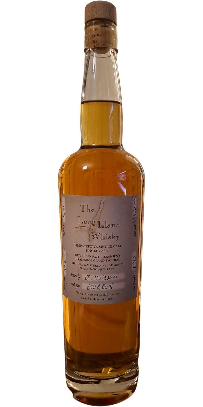 Springbank 1993 UD The Long Island