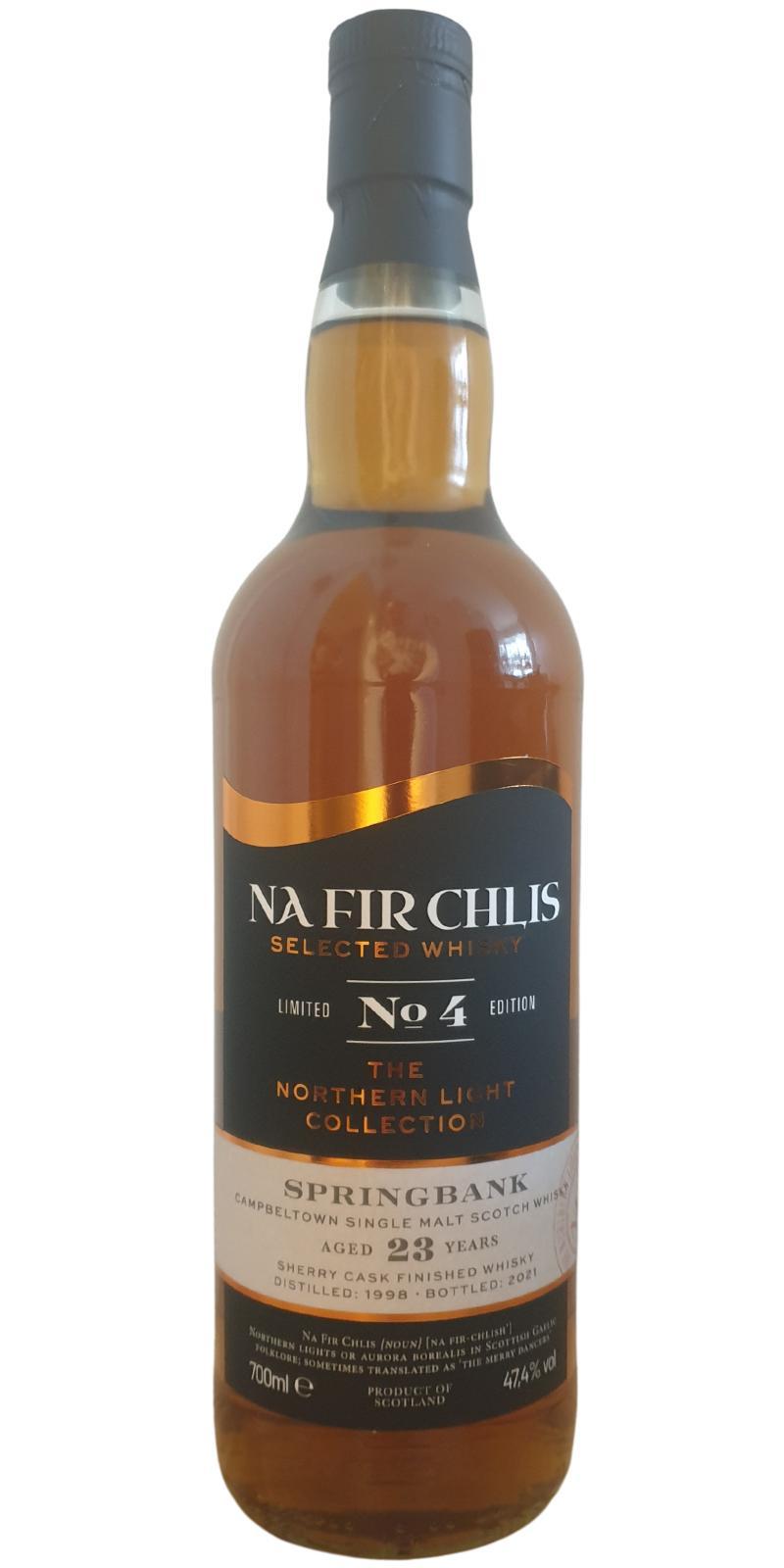 Springbank 1998 UD Na Fir Chlis