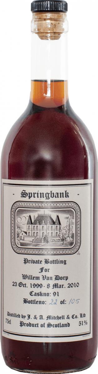 Springbank 1999 UD Private Bottling