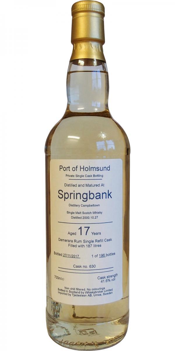 Springbank 2000 WhB