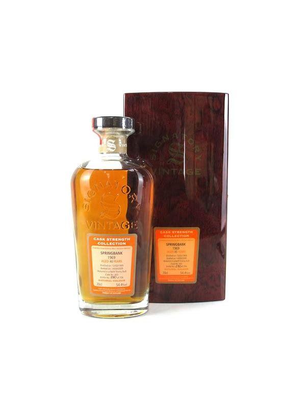 Springbank 1969 WM Barrel Selection - Cask Strength