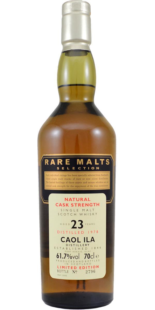 Caol Ila 1978 Rare Malts Selection
