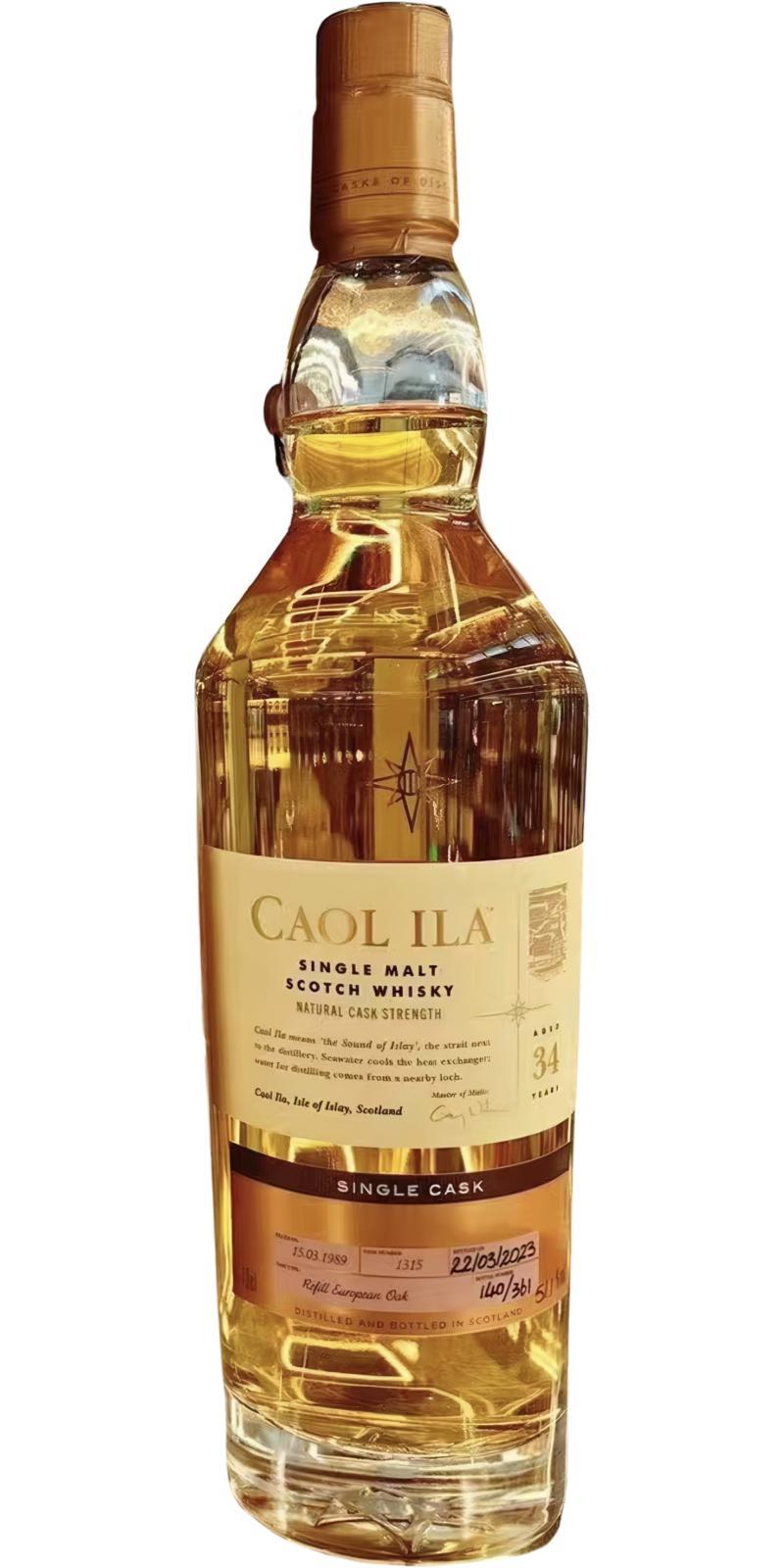 Caol Ila 1989 Single Cask