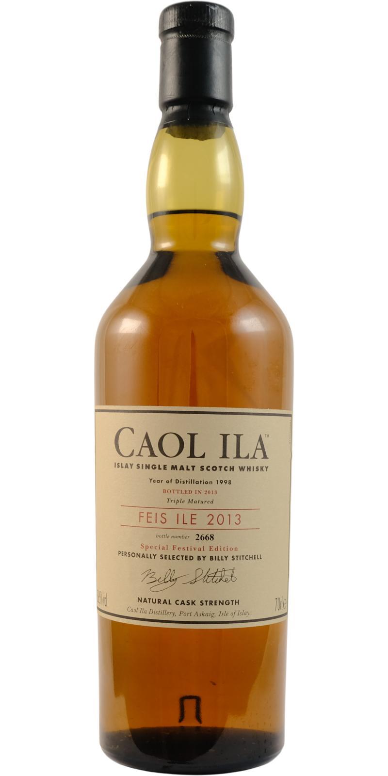 Caol Ila 1998 Feis Ile 2013