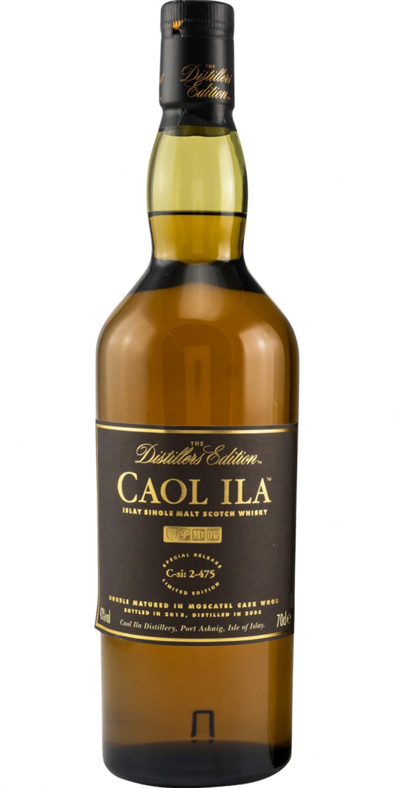 Caol Ila 2003 The Distillers Edition