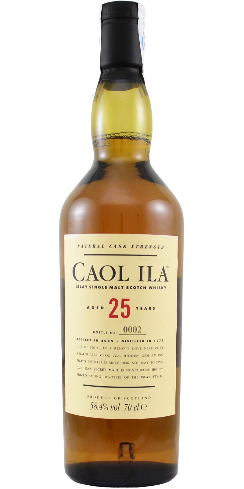 Caol Ila 25-year-old Diageo Special Releases 2005