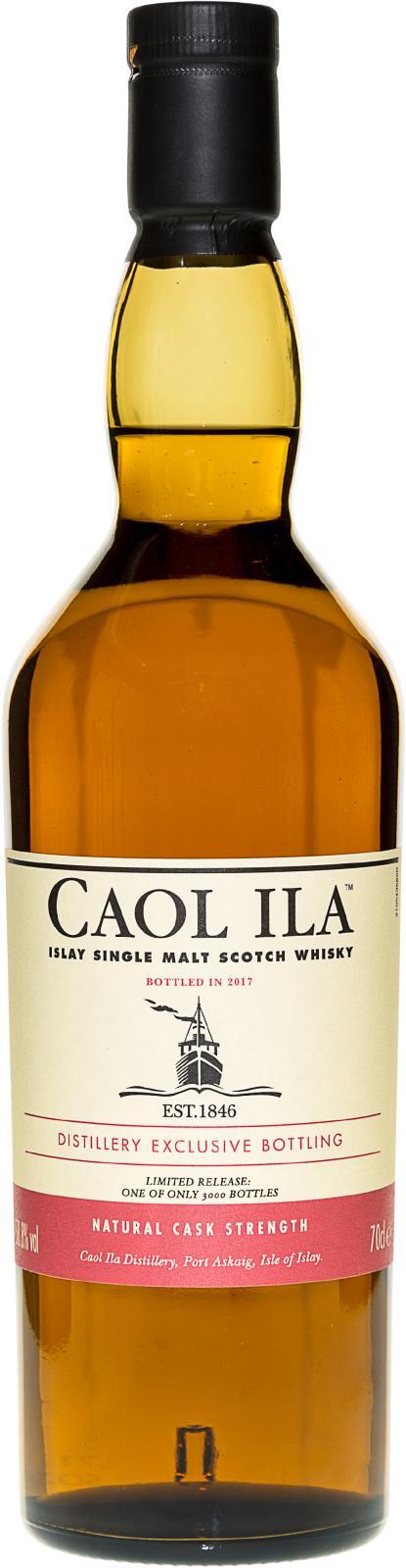 Caol Ila Distillery Exclusive Bottling Natural Cask Strength