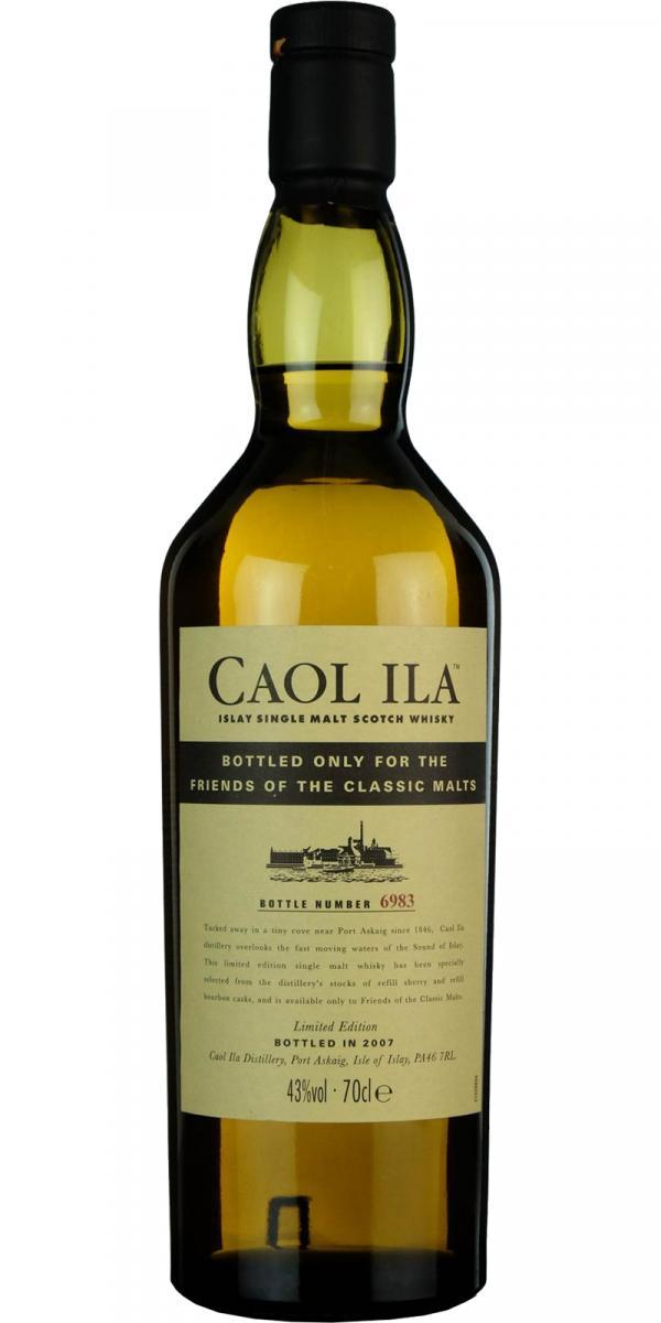 Caol Ila NAS Friends of the Classic Malts