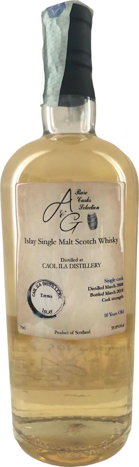 Caol Ila 2008 A&G Rare Casks