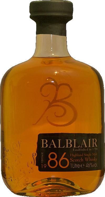 Balblair 1986 Exclusive to Travel Retail