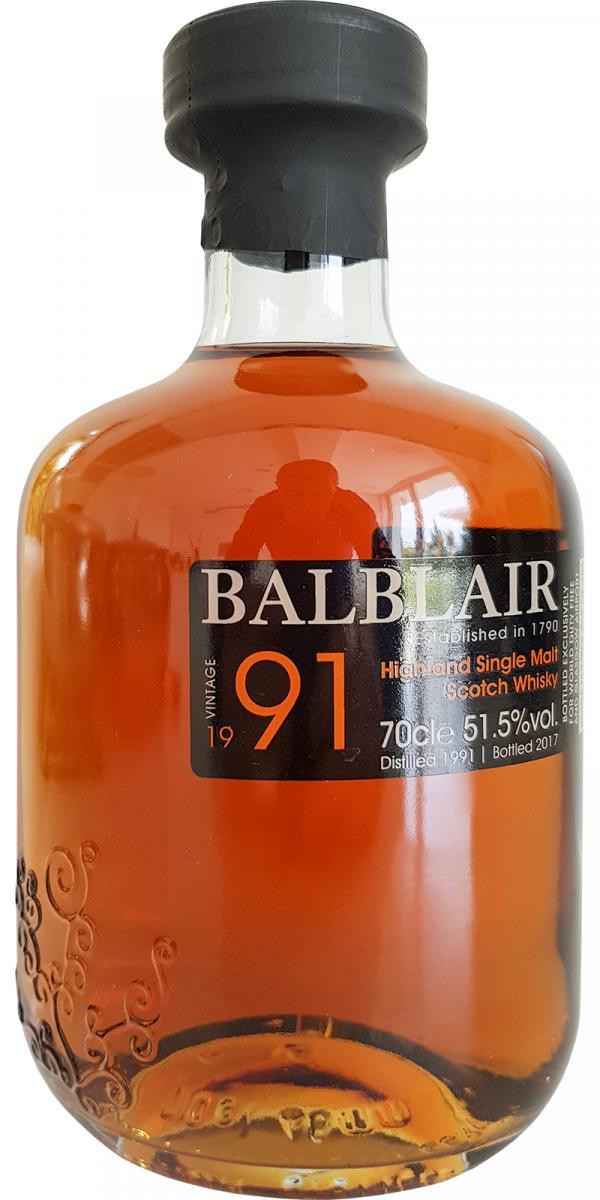 Balblair 1991 Single Cask