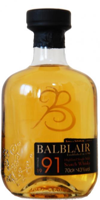 Balblair 1991 2nd Release