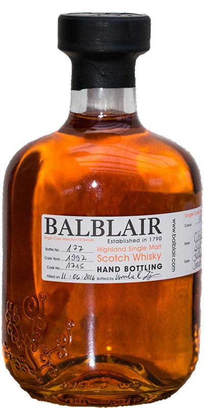 Balblair 1997 Hand Bottling