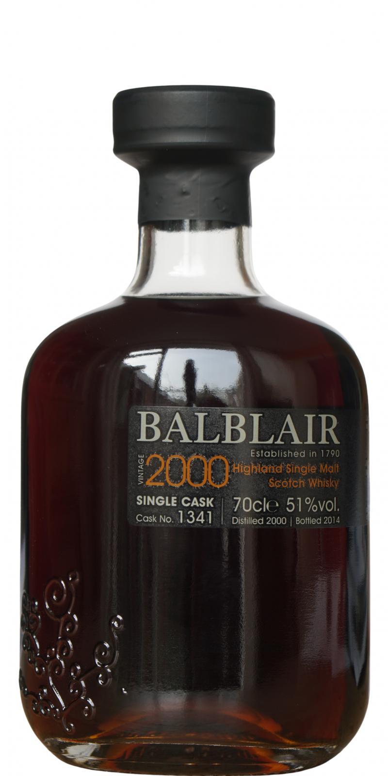 Balblair 2000 Single Cask