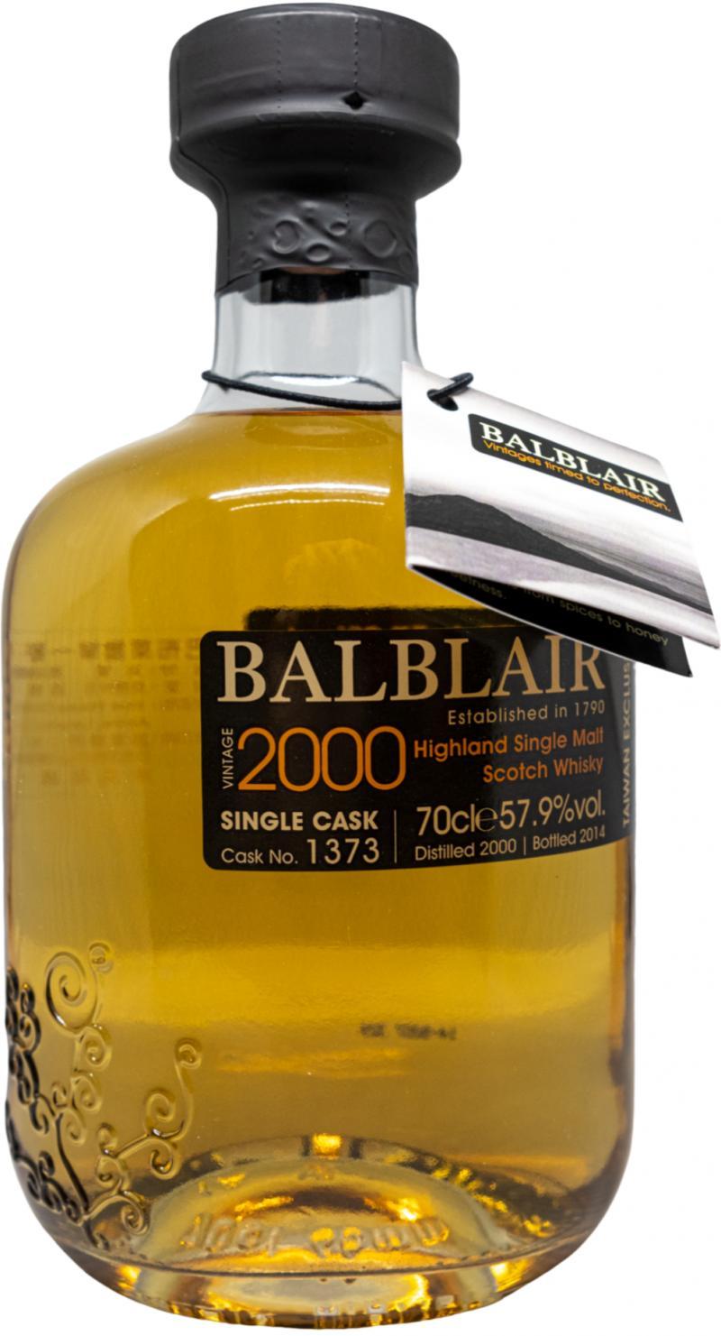 Balblair 2000 Single Cask