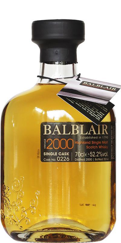 Balblair 2000 Single Cask