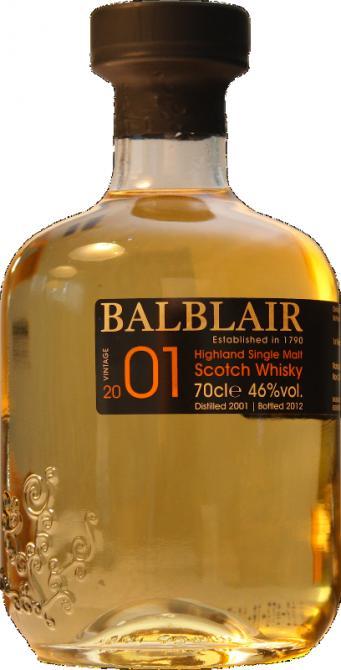Balblair 2001 1st Release